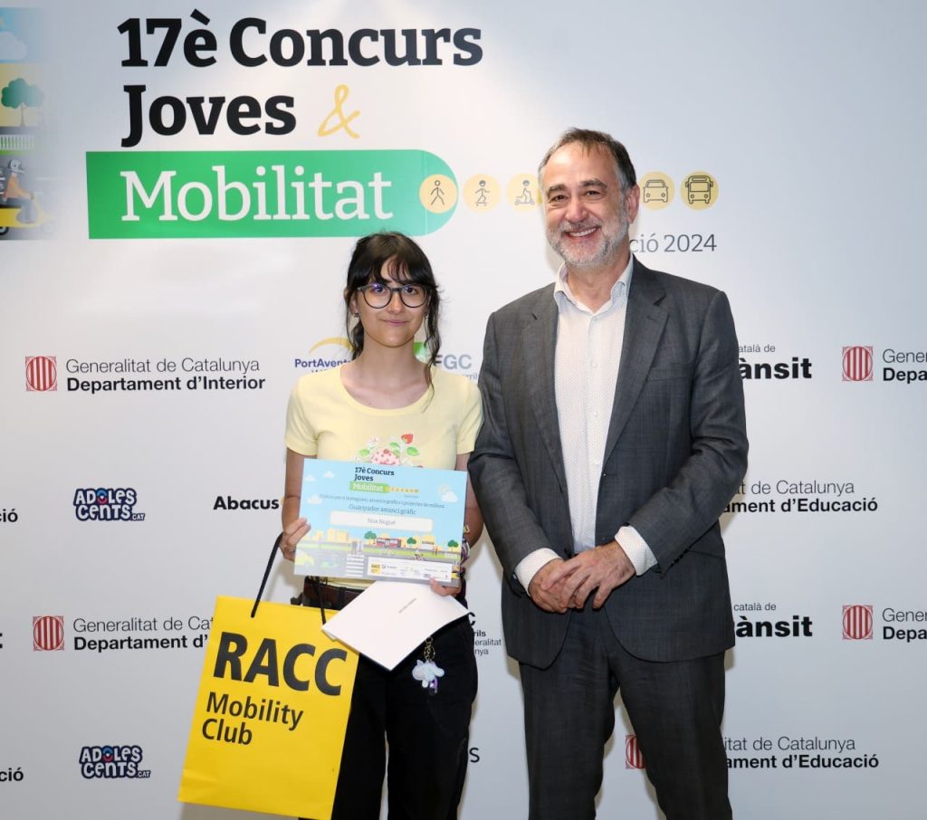 Joves i Mobilitat 17a edició. GUANYADORA Anunci Gràfic.