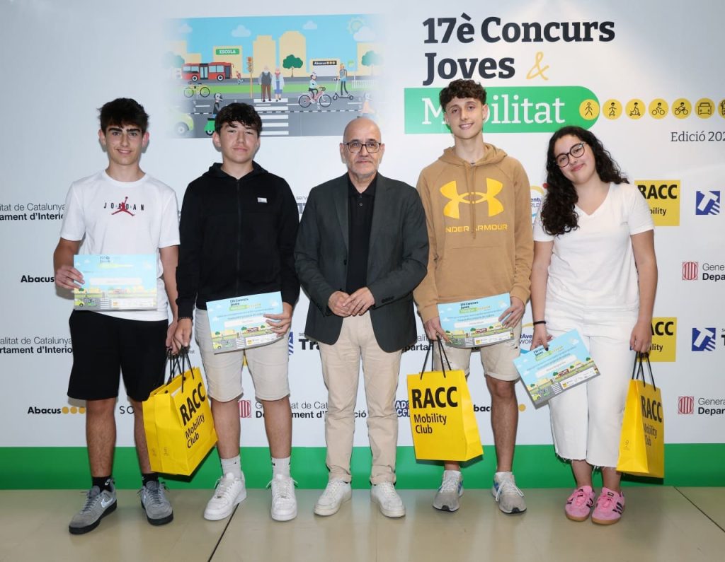 Joves i Mobilitat 17a edició. GUANYADORS Projecte de millora de la seguretat viària.